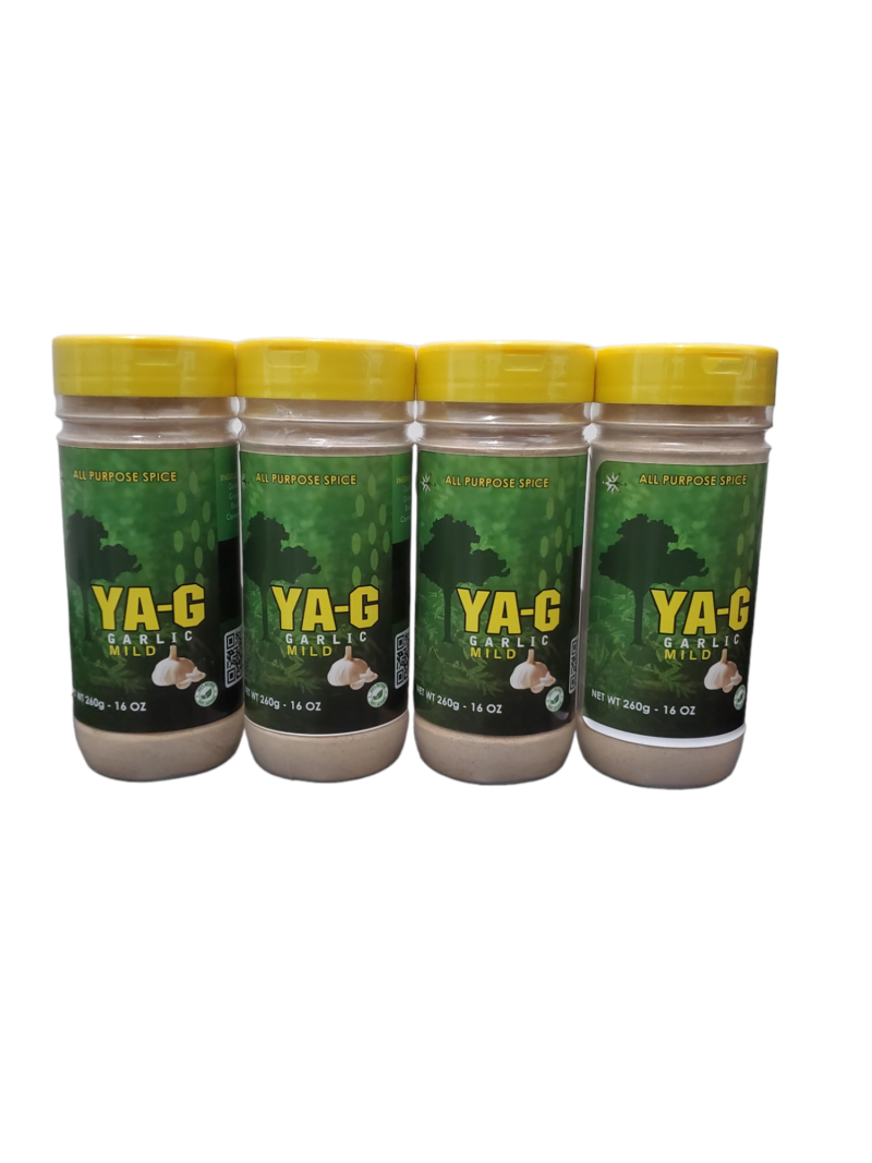 YA-G Garlic Mild Spice (16 oz 4 Pack Combo)