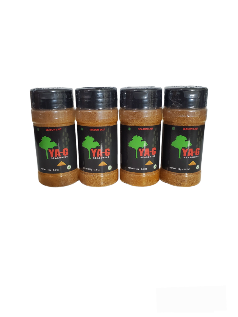 YA-G Season Salt 3.5 oz x. 4 Pack Combo