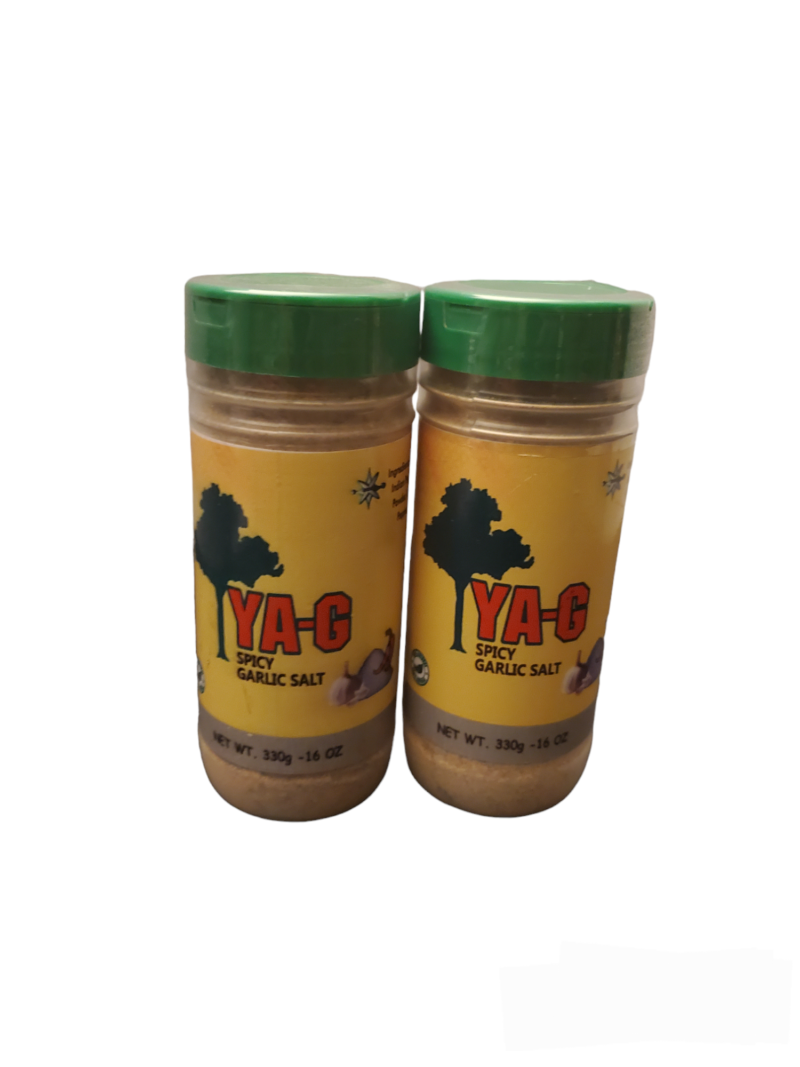 YA-G Spicy Garlic Salt 2 Pack 16 oz